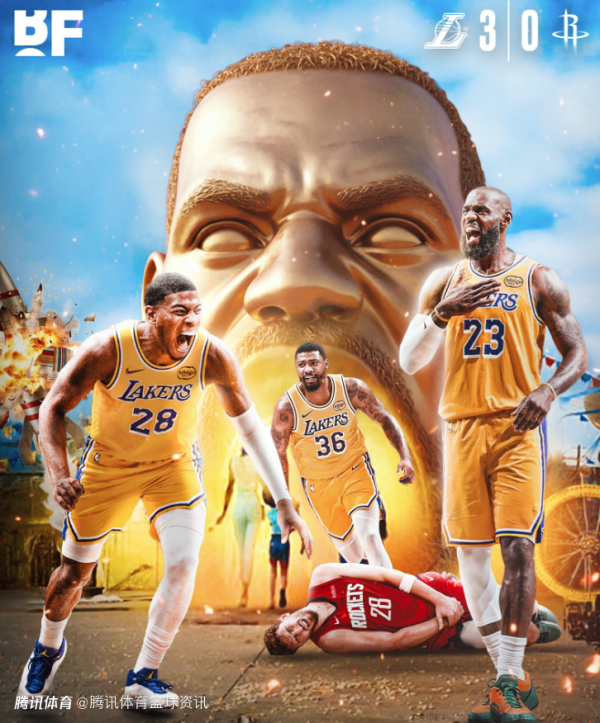 深圳股票配资公司 打脸！湖人成首支3-0领先球队 系列赛开打前晋级概率仅14%